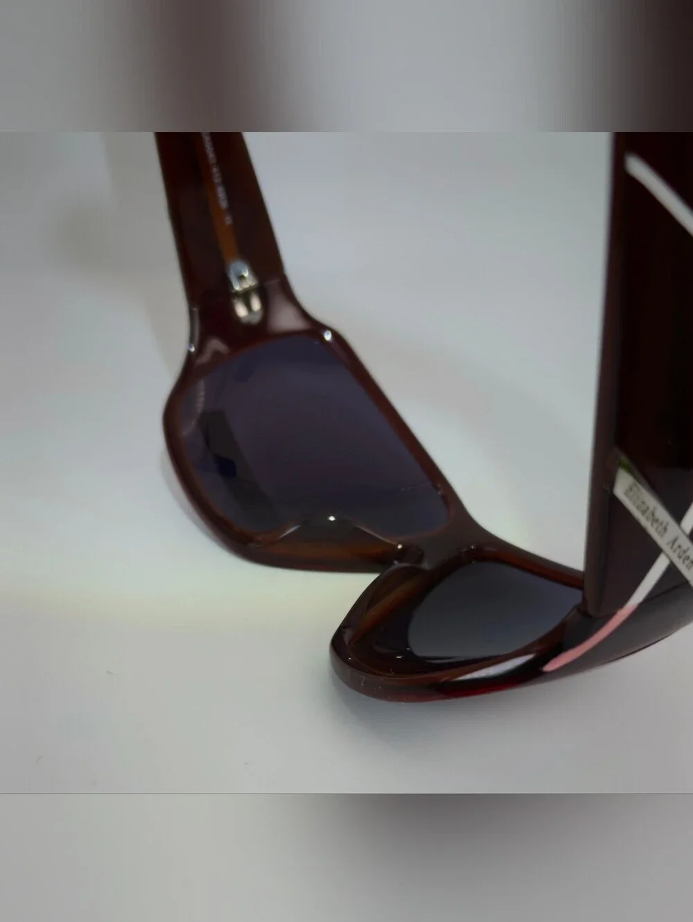 Elizabeth Arden Eyewear Collection. Dark Burgundy Frame.